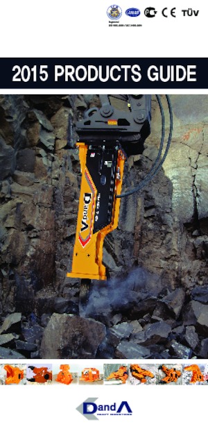 Kruszarki do betonu D & A FR 1000R