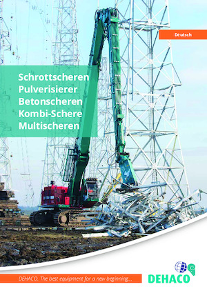 Kruszarki do betonu Dehaco CR 120R