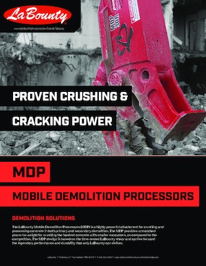 Rozdrabniacze betonu LaBounty MDP 20 CP