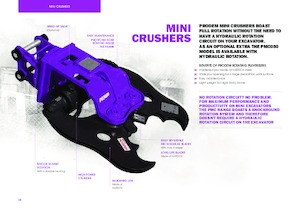 Kruszarki do betonu Prodem PMC050