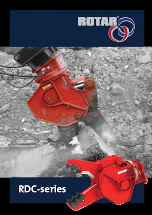 Kruszarki do betonu Rotar RDC 25 S