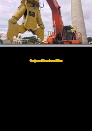 Kruszarki do betonu OSA Demolition Equipment RS 500 