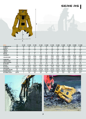 Kruszarki do betonu OSA Demolition Equipment RS6000 