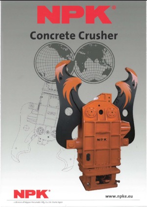 Kruszarki do betonu NPK SV-36XR