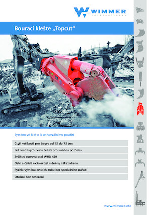 Kruszarki do betonu WIMMER TC 1100 U