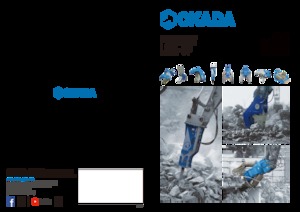 Kruszarki do betonu Okada TS-WB1900V