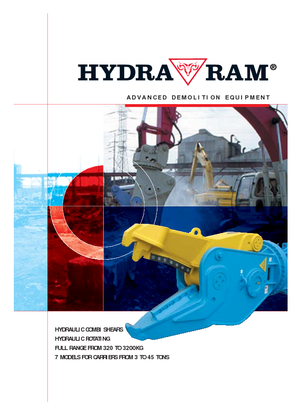 Przecinarki do betonu Hydra Ram HCS 2000 SV