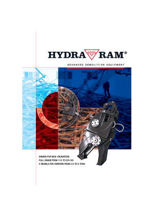 Przecinarki do betonu Hydra Ram HMSH 10
