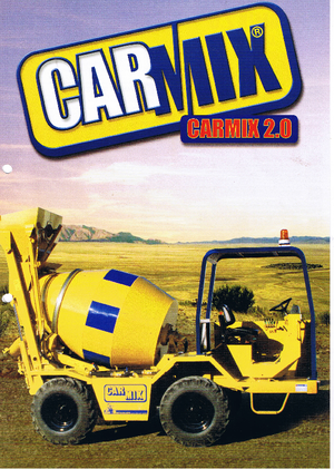 Betonomieszarki Carmix 2,0 T