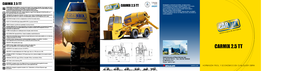 Betonomieszarki Carmix 2,5 TT 