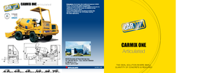 Betonomieszarki Carmix One 