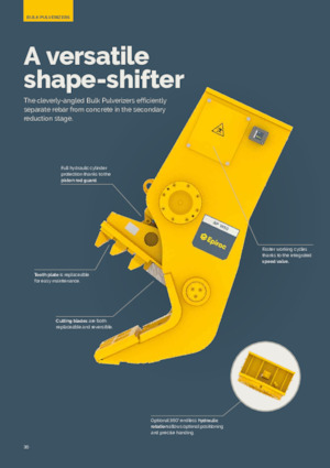 Rozdrabniacze betonu Epiroc BP 1650 R