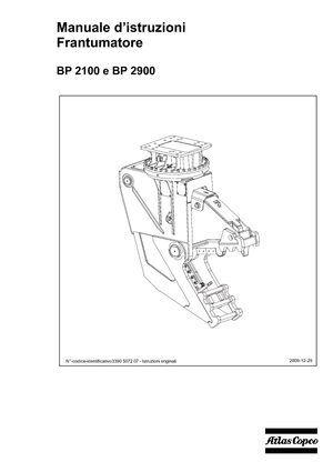 Rozdrabniacze betonu Atlas Copco BP 2900