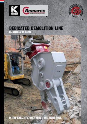 Rozdrabniacze betonu Demarec DRC-30