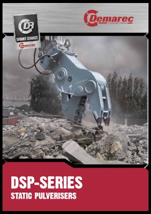 Rozdrabniacze betonu Demarec DSP-30