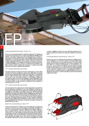 Rozdrabniacze betonu VTN FP24 