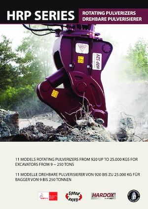 Rozdrabniacze betonu Hydra Ram HRP-110V