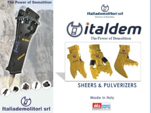 Rozdrabniacze betonu Italdem ITFF 170