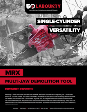 Rozdrabniacze betonu LaBounty MRX 360 CP