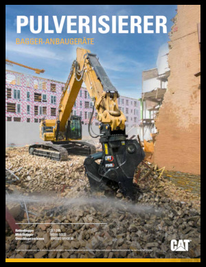 Rozdrabniacze betonu Caterpillar P365