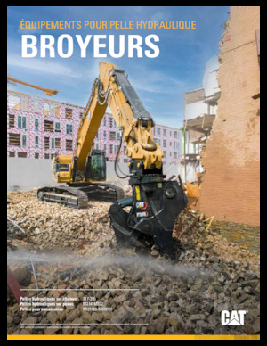 Rozdrabniacze betonu Caterpillar P224