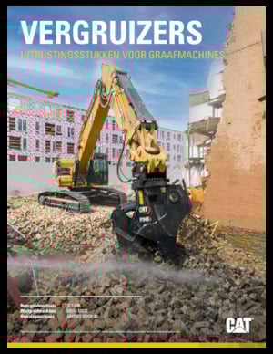 Rozdrabniacze betonu Caterpillar P345