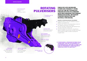 Rozdrabniacze betonu Prodem PHP250R
