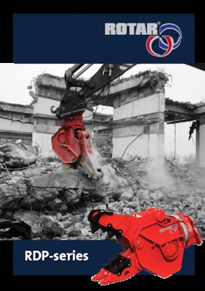 Rozdrabniacze betonu Rotar RDP 32 S