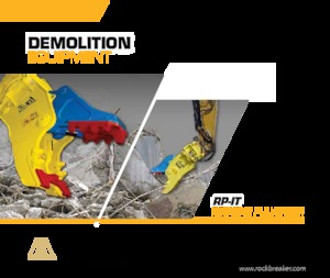 Rozdrabniacze betonu BTi RP18