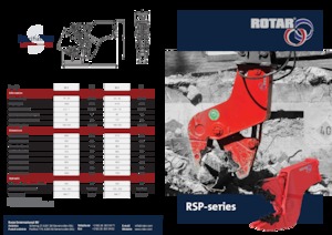 Rozdrabniacze betonu Rotar RSP 25 S