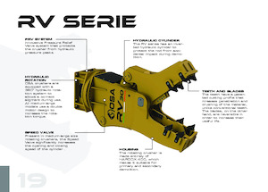 Rozdrabniacze betonu OSA Demolition Equipment RV 6 