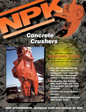 Rozdrabniacze betonu NPK U-45JR