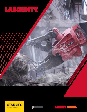 Rozdrabniacze betonu LaBounty MRX 250 CP