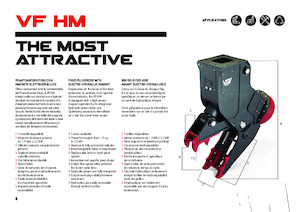 Rozdrabniacze betonu VTN VF27 HM 