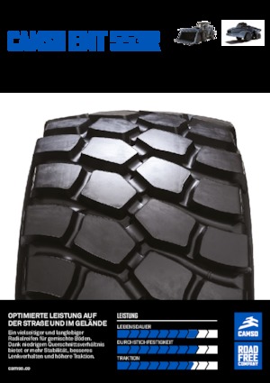 Opony do maszyn budowlanych Camso EMT 553R 600/65R25