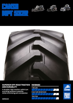 Opony do maszyn budowlanych Camso MPT 532R 440/80R28 IND