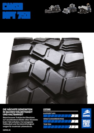 Opony do maszyn budowlanych Camso MPT 753 400/70-24 IND