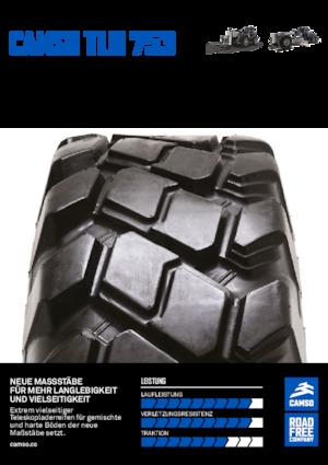 Opony do maszyn budowlanych Camso TLH 753 13.00-24