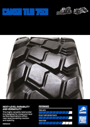 Opony do maszyn budowlanych Camso TLH 753 13.00-24