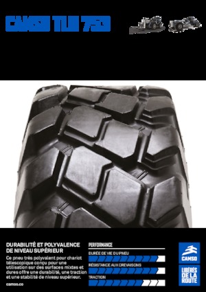 Opony do maszyn budowlanych Camso TLH 753 14.00-24