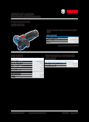 Szlifierki kątowe akumulatorowe Bosch GWS 12V-76