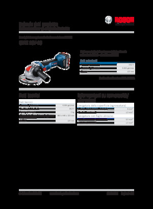 Szlifierki kątowe akumulatorowe Bosch GWX 18V-10