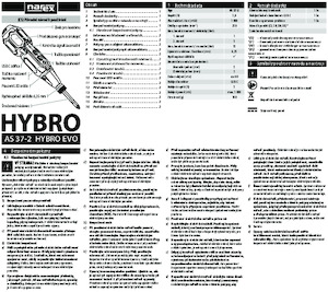 Wiertarko-wkrętarki i wkrętarki akumulatorowe Narex AS 37-2