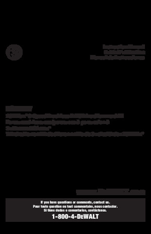 Wiertarko-wkrętarki i wkrętarki akumulatorowe DEWALT DCD1007B