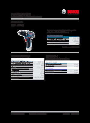 Wiertarko-wkrętarki i wkrętarki akumulatorowe Bosch GSR 12V-35