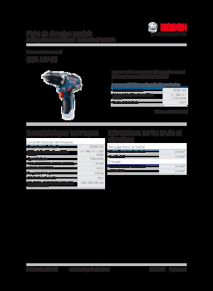 Wiertarko-wkrętarki i wkrętarki akumulatorowe Bosch GSR 12V-35