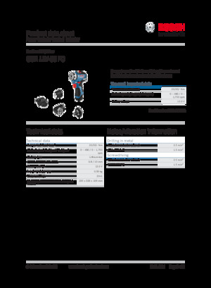 Wiertarko-wkrętarki i wkrętarki akumulatorowe Bosch GSR 12V-35 FC