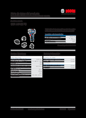 Wiertarko-wkrętarki i wkrętarki akumulatorowe Bosch GSR 12V-35 FC
