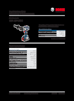 Wiertarko-wkrętarki i wkrętarki akumulatorowe Bosch GSR 18V-110 C