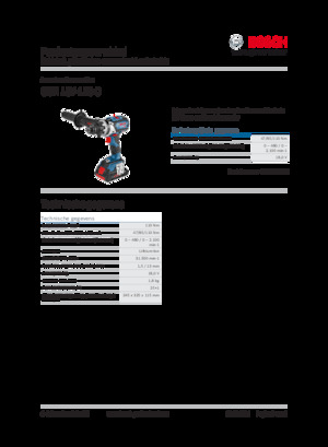 Wiertarko-wkrętarki i wkrętarki akumulatorowe Bosch GSR 18V-110 C